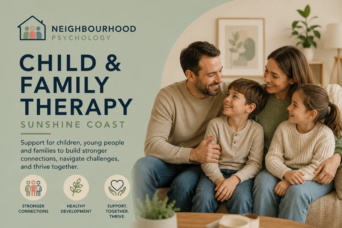 Child and Family Therapy Sunshine Coast — Neighbourhood Psychology